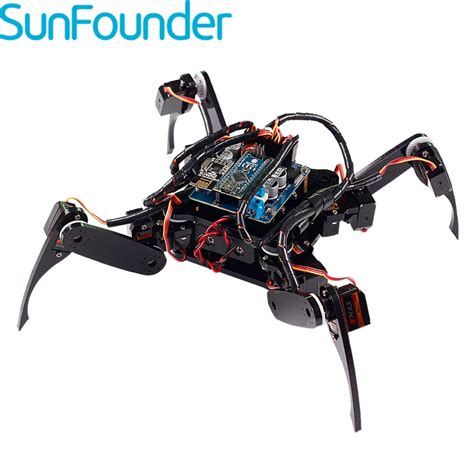 SunFounder Remote Control Crawling Robotics Model DIY Kit For Arduino ...