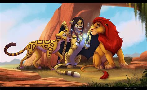 Magic in the Pridelands by Kitchiki.deviantart.com on @DeviantArt | Lion king art, Lion king fan ...