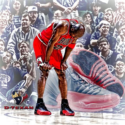 Jordan 12 Flu Game by dtexanz on DeviantArt