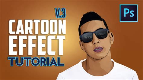 Adobe Photoshop Cartoon effect - YouTube