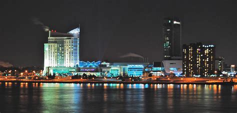 Windsor Night Skyline 0915 Photograph by Michael Peychich | Fine Art ...