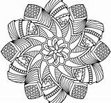 Free Printable Flower Mandala Coloring Pages At GetColoringscom  sketch template