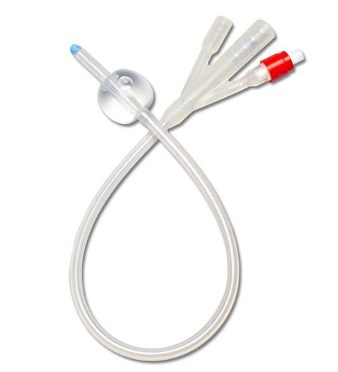 100% Silicone Foley Catheter,3 Way Irrigation, 10cc Balloon - Lyncmed ...