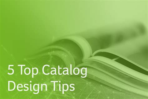 5 Top Catalog Design Tips - Deal Design