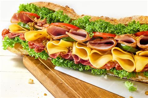 Free Photo | Tasty big sandwich on white