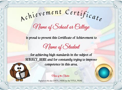 Free Student Awards & Certificates at clevercertificates.com #teachers #children #parent ...