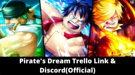 Pirates Dream Trello Link & Discord(Official) [November 2024] - MrGuider