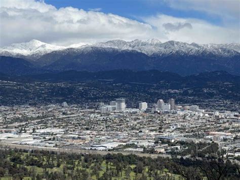 WATCH: Snow Falls over Hollywood