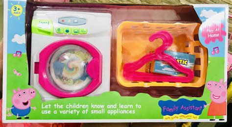 Peppa Pig Washing Machine, Hobbies & Toys, Toys & Games on Carousell