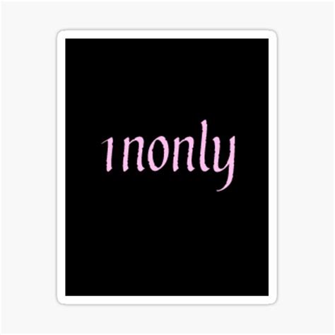 1nonly Merch & Gifts for Sale | Redbubble