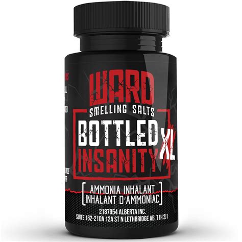 Buy Ward Smelling Salts - Bottled Insanity - Insanely Strong Ammonia ...