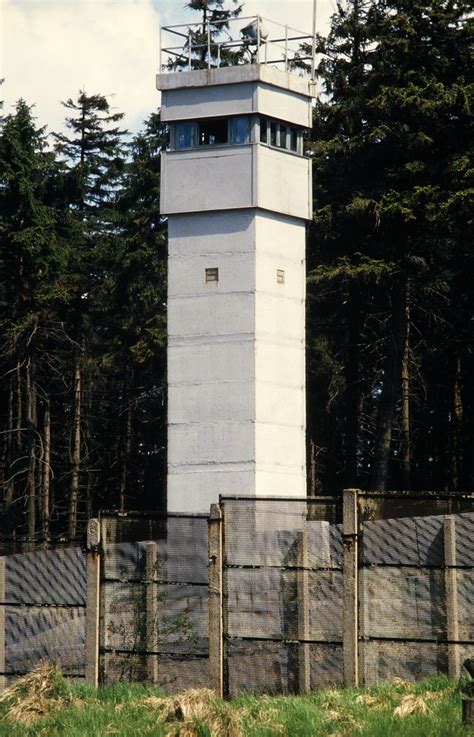 Inner German border 1985 | Observation tower of the Inner Ge… | Flickr