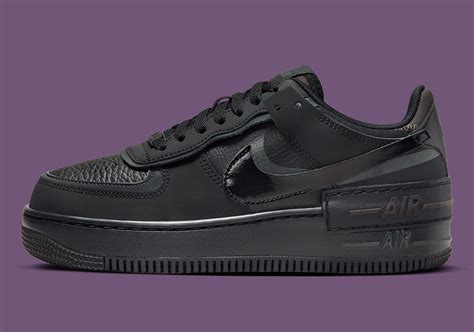 Nike Air Force 1 Shadow "Triple Black" FB7582-001 | SneakerNews.com