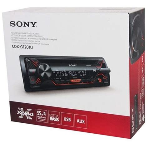 Buy Sony Xplod CD/MP3 Stereo with USB, Aux-in, Car Audio Player – Price ...