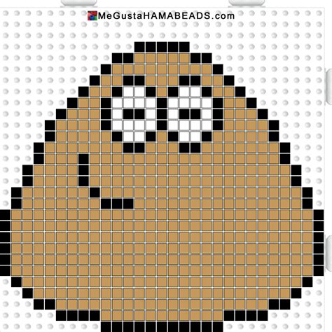 hamabeads juego pou Hama Beads, Perler Bead Art, Easy Pixel Art, Pixel Art Grid, Hello Kitty ...