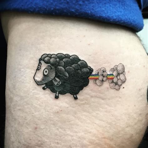 HOLY SHEEP! #martino_ds #tattoo #tattoolovers #blacksheep # ...