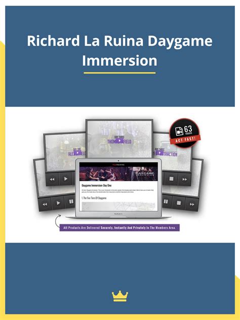 Richard La Ruina Daygame Immersion | LOADCOURSE - Best Discount Trading ...