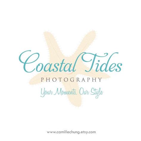 Logo Design for Coastal Tides Photography by Camille Chung Tide ...