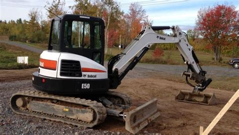 【Bobcat E50】Mini Excavator Specs Price Features Review Images