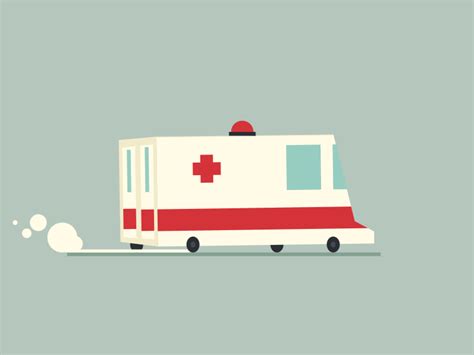 Ambulance | Animated icon by Tony Pinkevych for Untime Studio on Dribbble