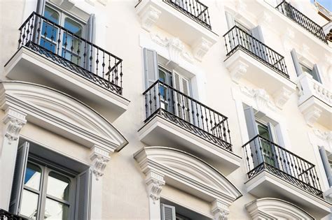 Beautiful balconies at Only You Boutique Hotel in Madrid. #boutiquehotels | Boutique hotel ...