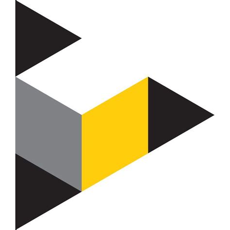 Black Yellow Rectangle Logo - LogoDix