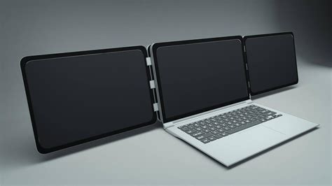 Sliden'Joy gives your laptop two additional portable screens