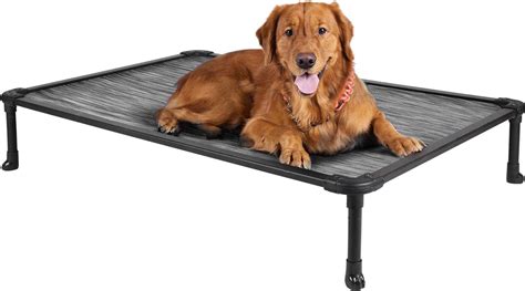 Buy Veehoo Chew Proof Elevated Dog Bed - Cooling Raised Pet Cot ...