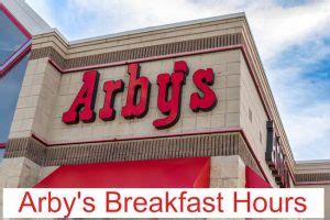 Arby's Breakfast Hours Menu and Prices With List