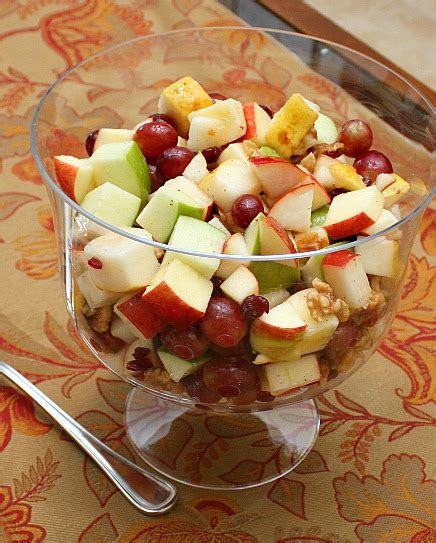 APPLE A DAY: Meatless Monday--Harvest Fruit Salad