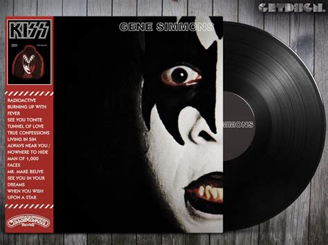 Gene Simmons Solo album alternative design!