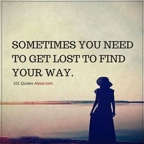 quotes about being lost and finding your way - Fredda Spearman