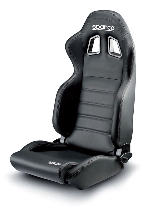 Sparco R100 Reclining Seat Vinyl Black | Rallysport Direct