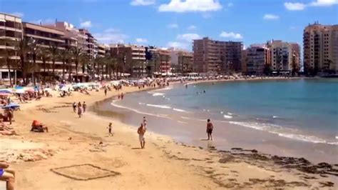 Torrevieja Beach - May 2015 - Apartment Juanita - YouTube