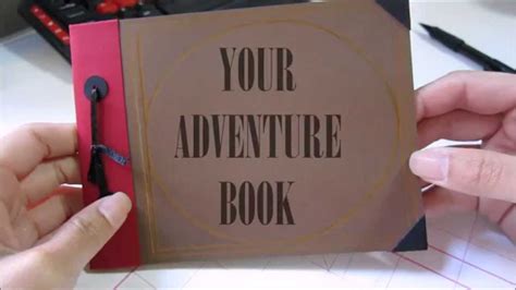 Movie "UP" Adventure Book inspired DIY card - YouTube