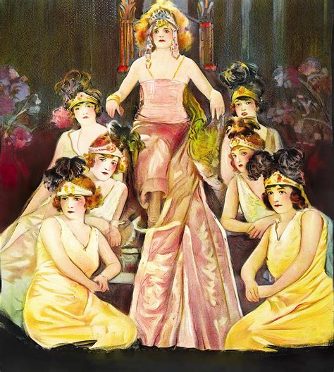 ''The Lost City'', 1920, movie poster painting Painting by Stars on Art - Pixels