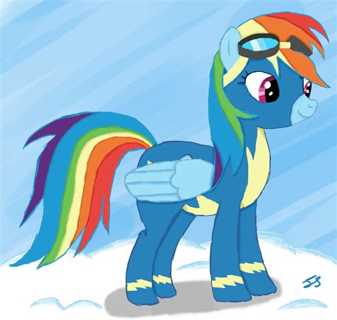 Rainbow Dash Wonderbolt by PerplexedPegasus on DeviantArt