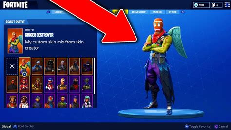 How to Create Your Own Skin in Fortnite: Battle Royale! NEW Fortnite Free Skin Creator - YouTube