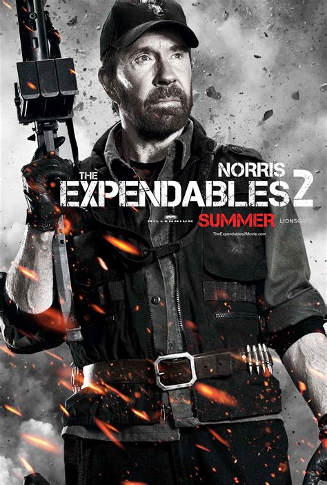 The Official Chuck Norris Blog: My Expendables 2 Movie Poster