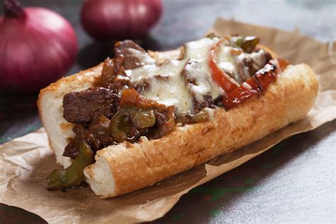 Philly Cheesesteak Hoagies - Eats by the Beach