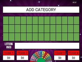 Wheel of Fortune (Google Slides Game Template) by ROOMBOP | TpT