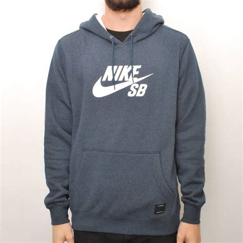 Nike SB Nike Foundation Icon Pullover Hoodie - Navy/White - Nike SB ...