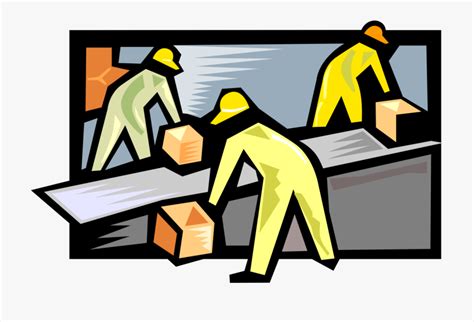 assembly line factory worker cartoon - Clip Art Library