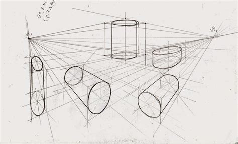 Weekly : Doodles and tuts: Cube in 2 point perspective