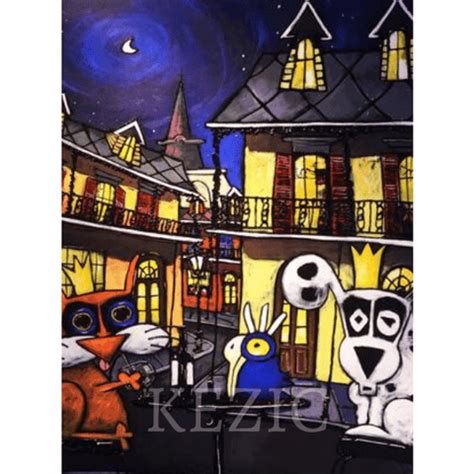 8x10 French Quarter Night – Kezic Gallery