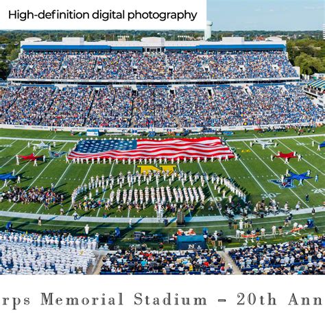 Navy Midshipmen Football Panorama - Navy-Marine Corps Memorial Stadium ...