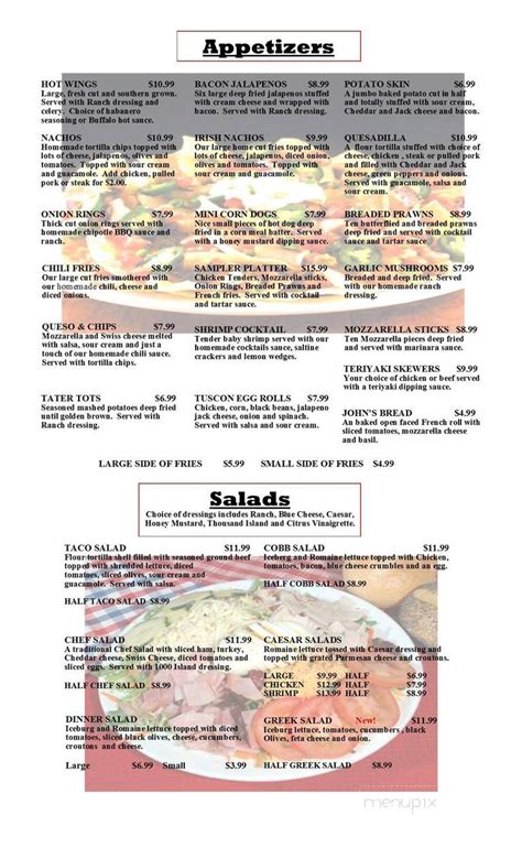 Menu of Classics Sports Bar in Renton, WA 98057