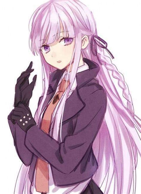 Purple hair anime girl 🧡💛💚💙💜 | Anime Amino