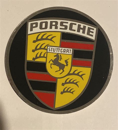 Aluminum Decal For Porsche All Vintage | Loof Skate Co. in 2020 | Print stickers, Decals, Vintage