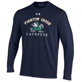 Under Armour Notre Dame Lacrosse Long Sleeve Tee - Youth | Lacrosse Unlimited